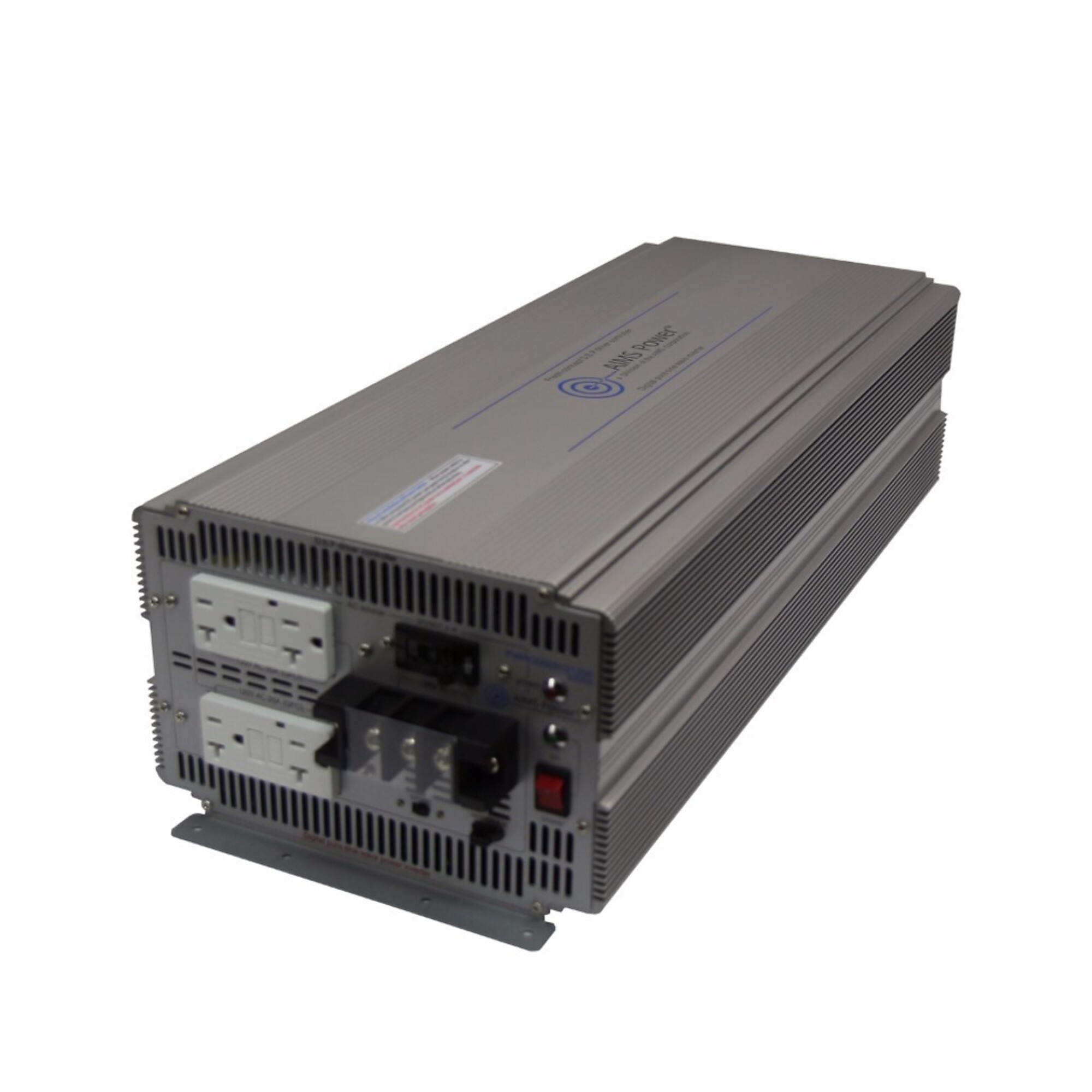 AIMS Power 5000 Watt Pure Sine Power Inverter, Industrial Grade, PWRIG500048120S